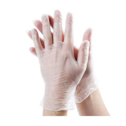 Vinyl disposable outlet gloves